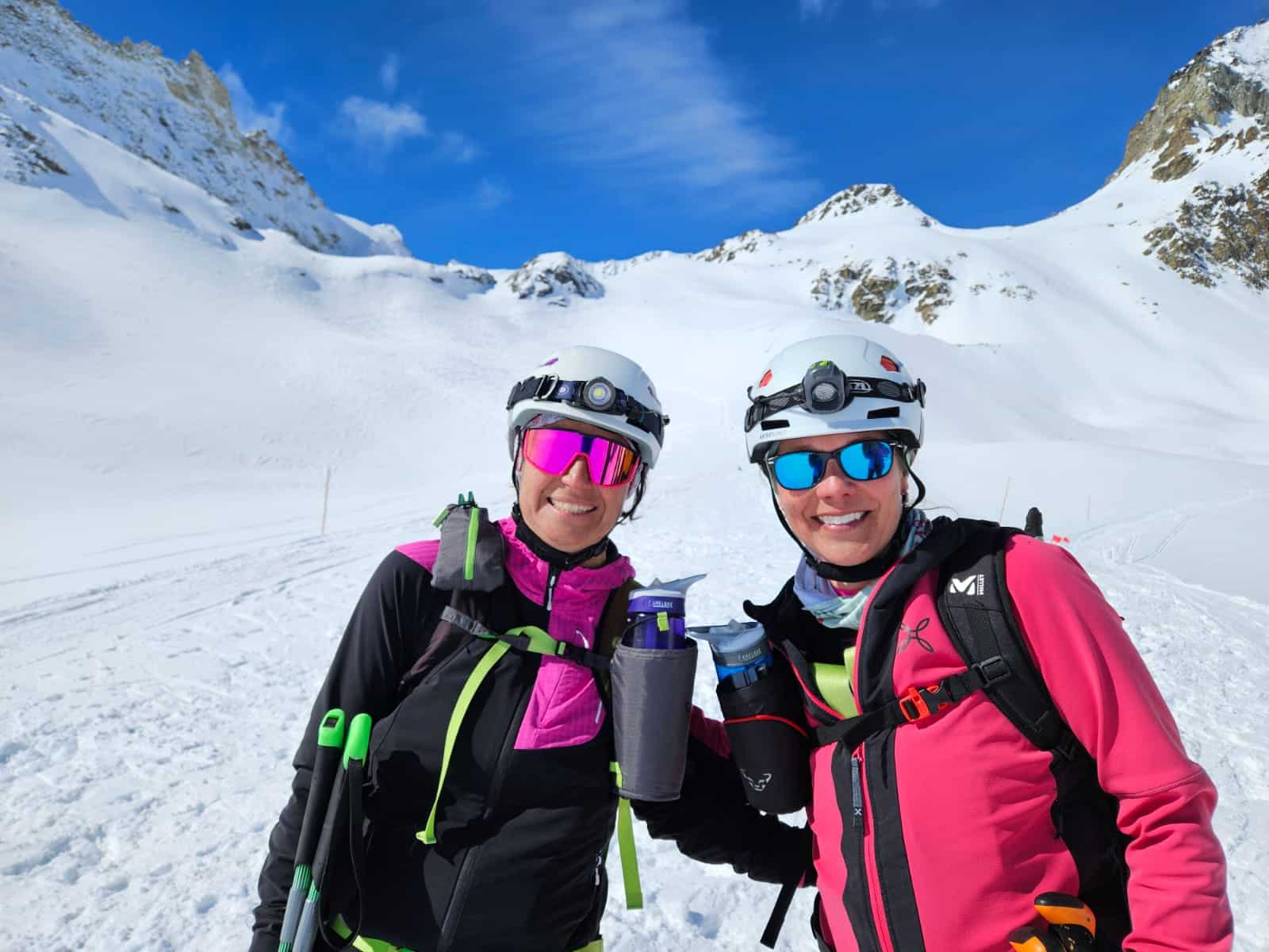 Binome lors de la Patrouille des Aiguilles Rouges